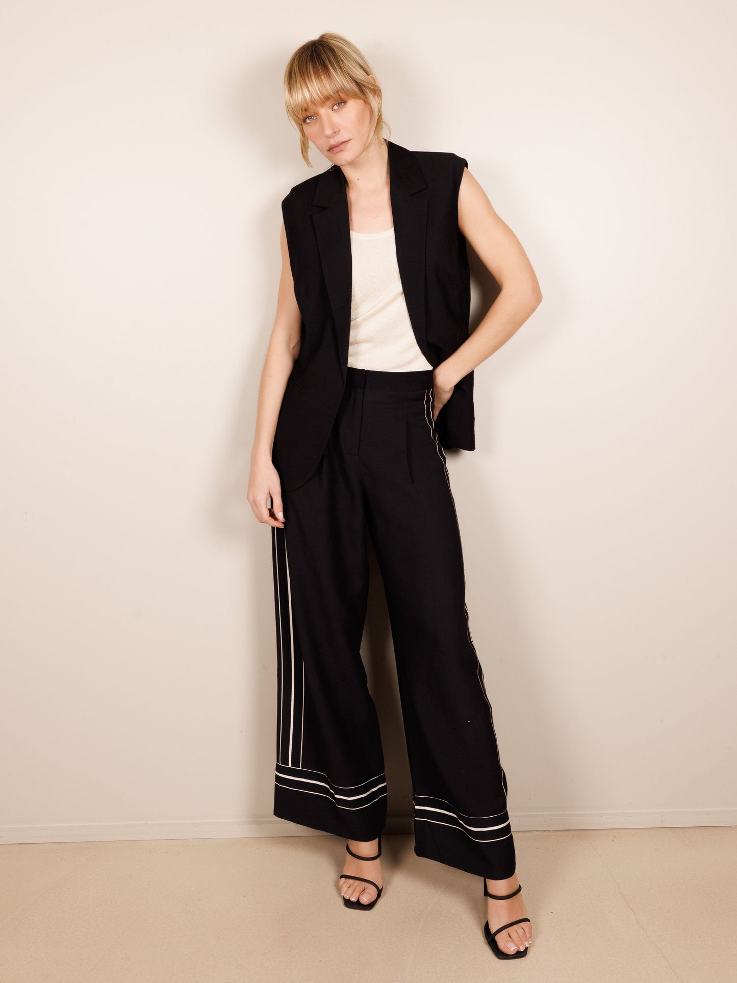 Irisierendes Wende-Top