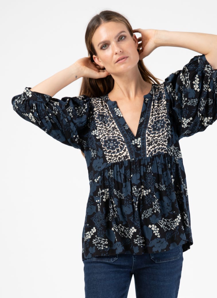 Bluse Bohème