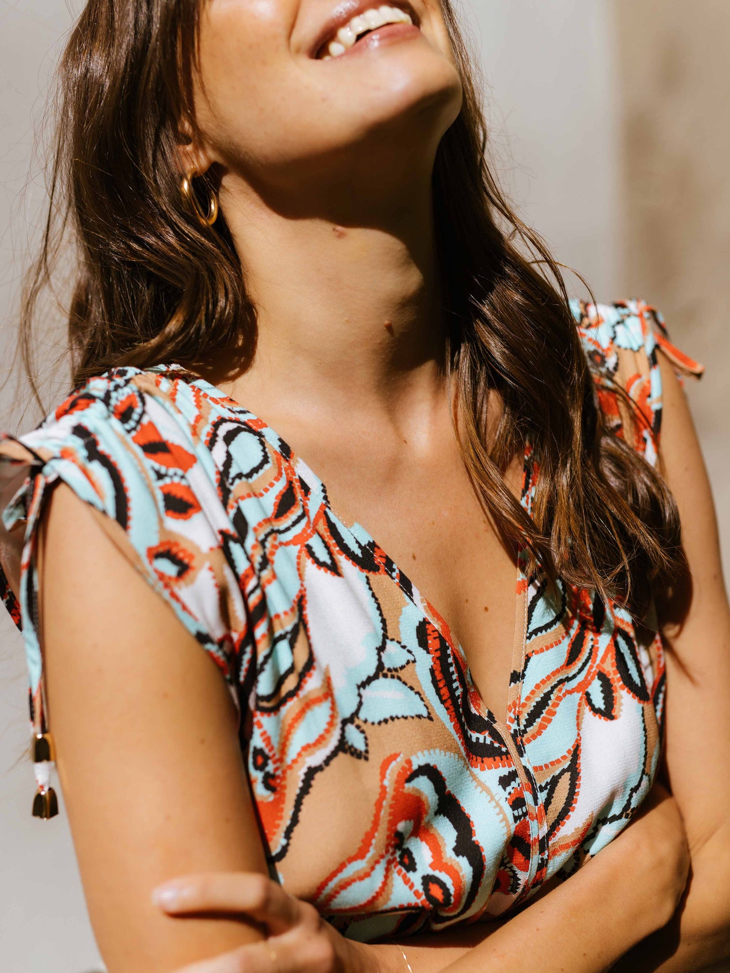 Fließender Jumpsuit