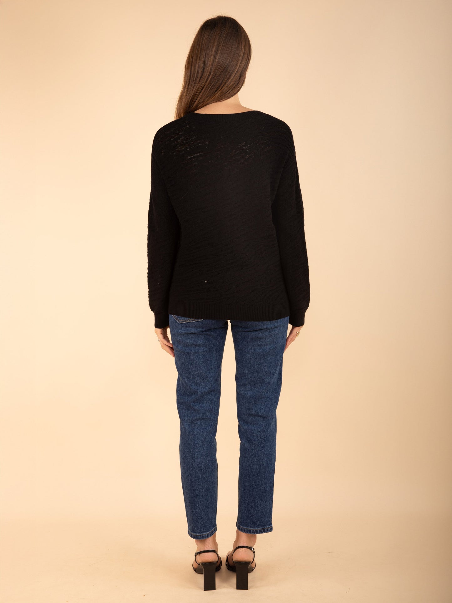 Pullover mit Zebra-Effekt