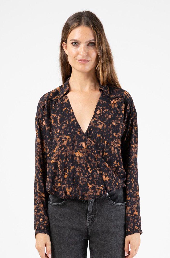 Wickelbluse