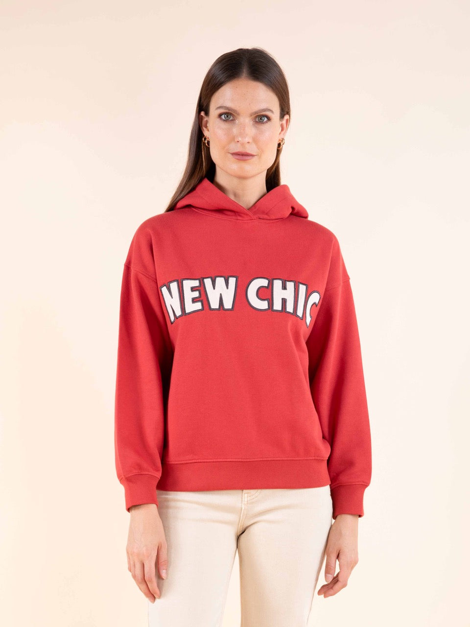 Hoodie mit Aufdruck