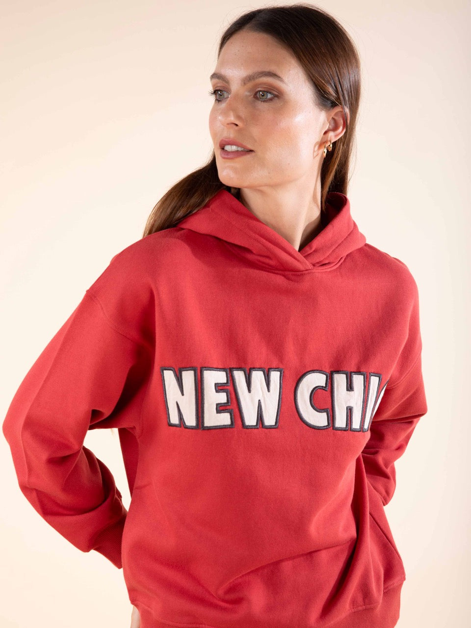 Hoodie mit Aufdruck