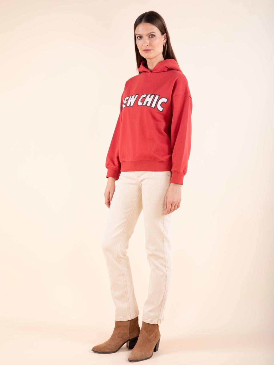 Hoodie mit Aufdruck
