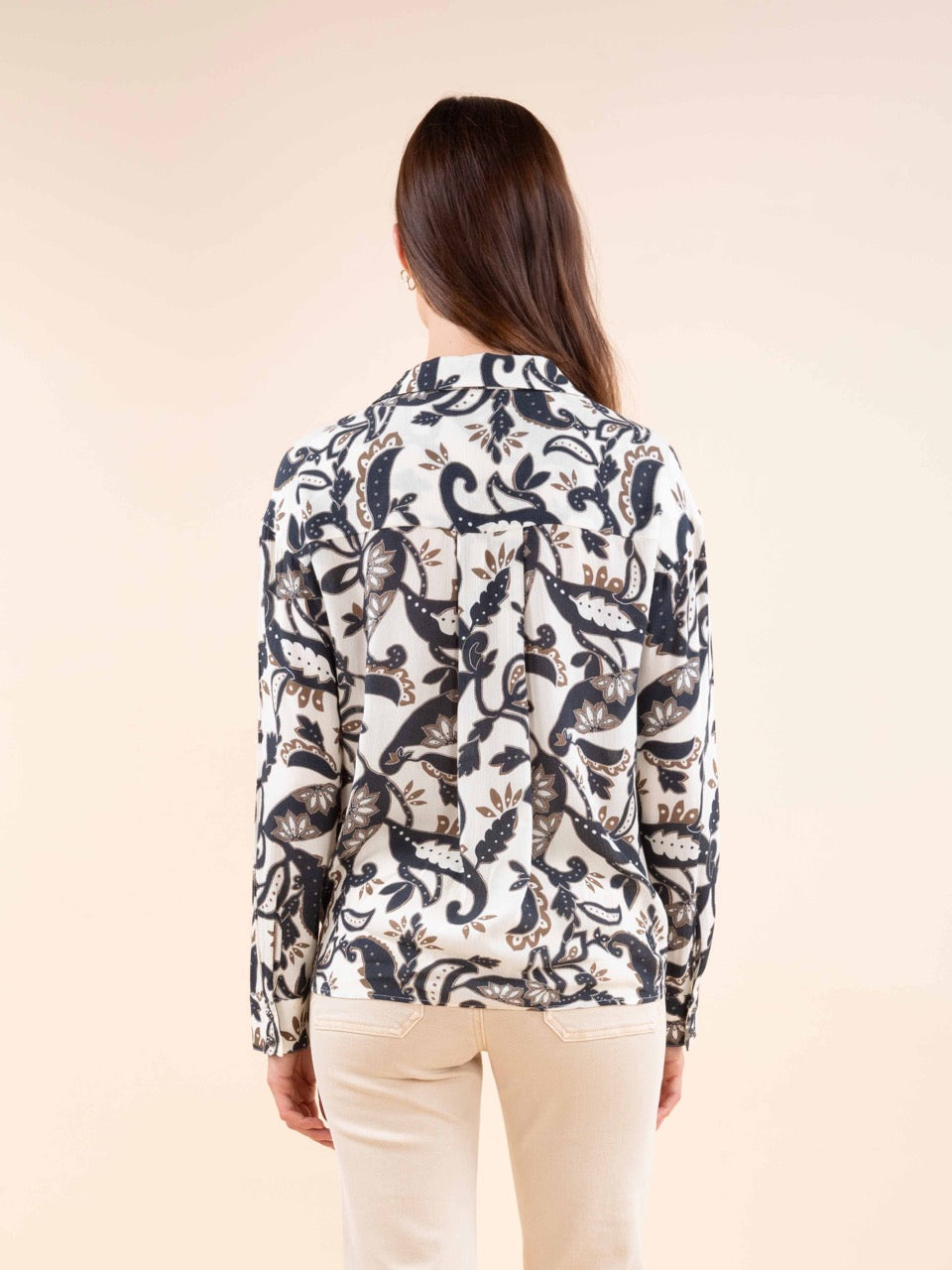 Bluse mit Wickeloptik