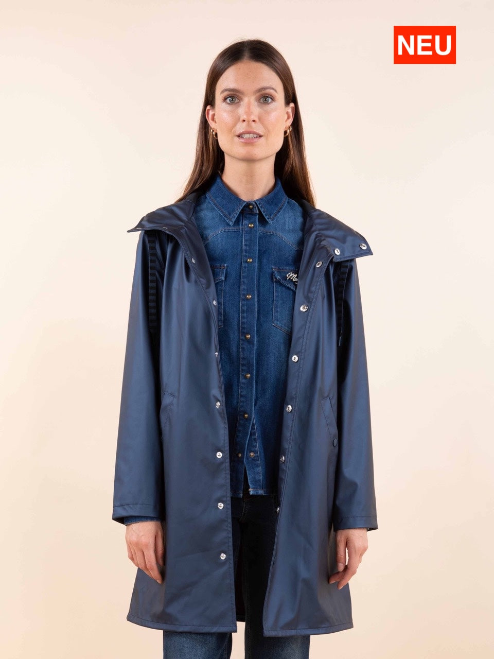 Irisierender Parka