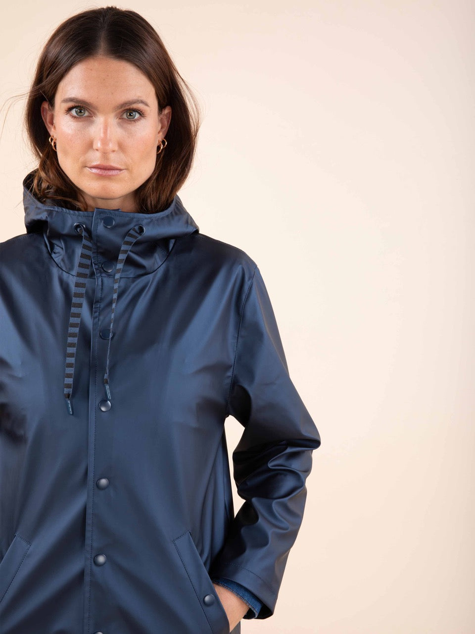 Irisierender Parka
