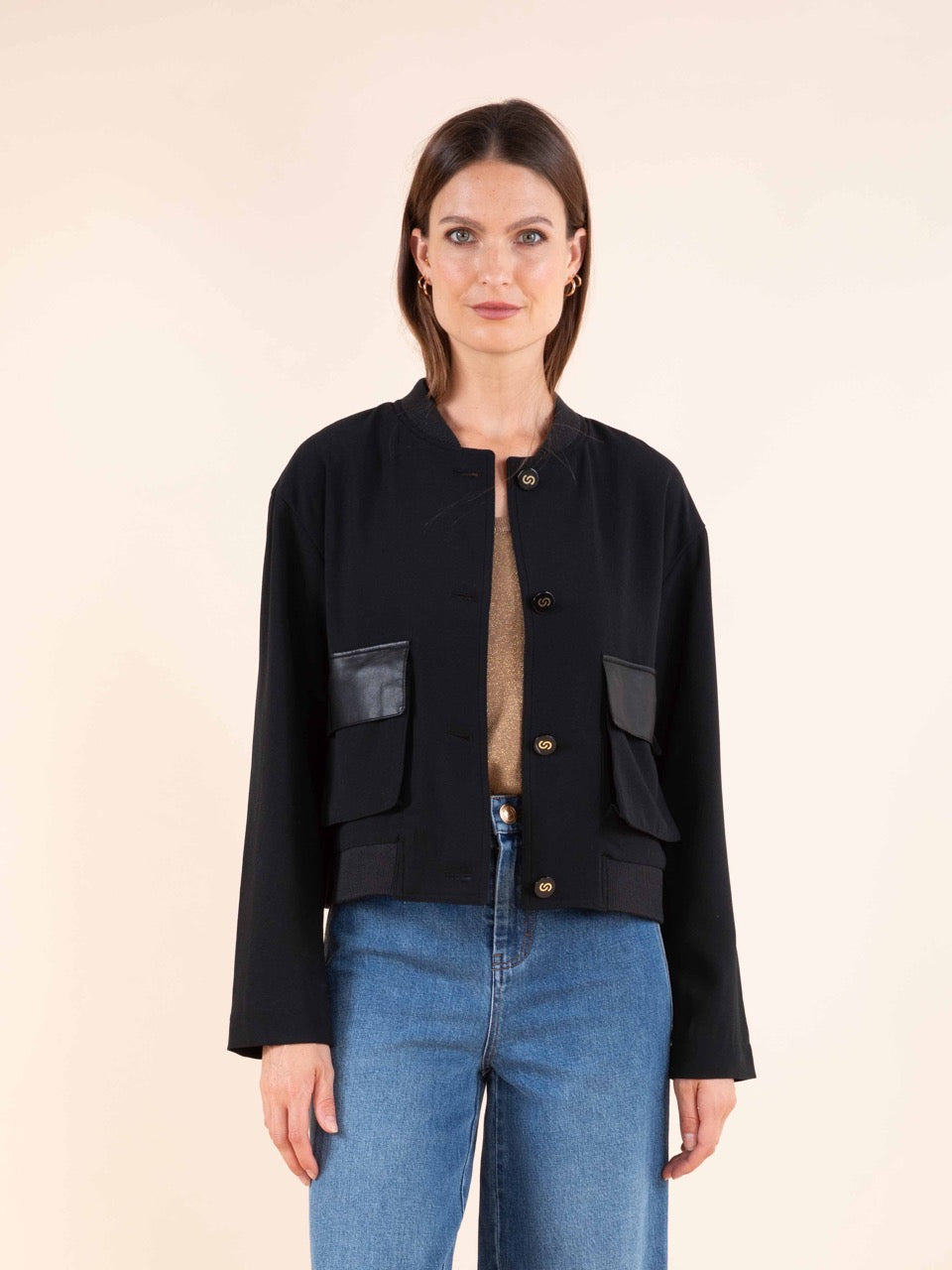Elegante Bomberjacke
