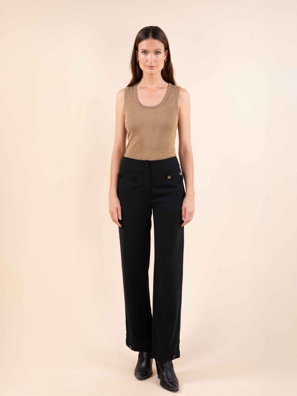 Elegante gerade Hose
