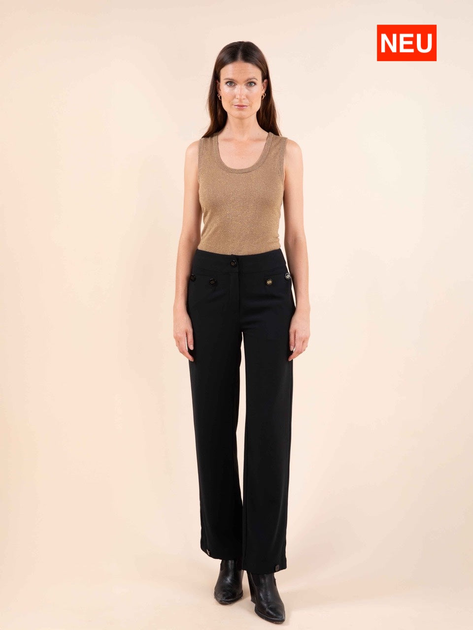 Elegante gerade Hose