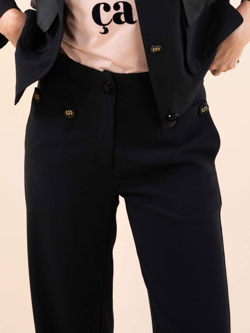 Elegante gerade Hose
