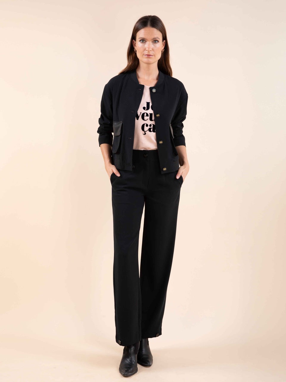 Elegante gerade Hose