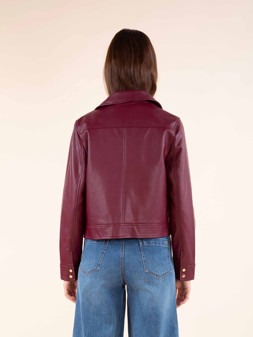 Kunstlederjacke
