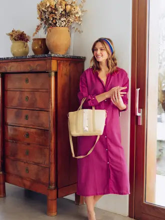 Hemdblusenkleid lang