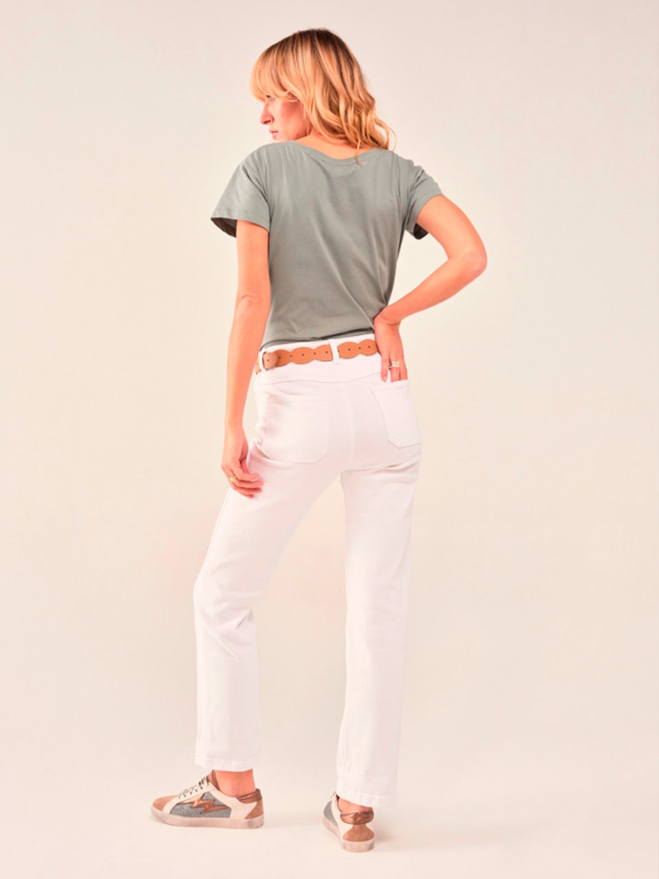 Hose ROMY mit aufgesetzten Taschen