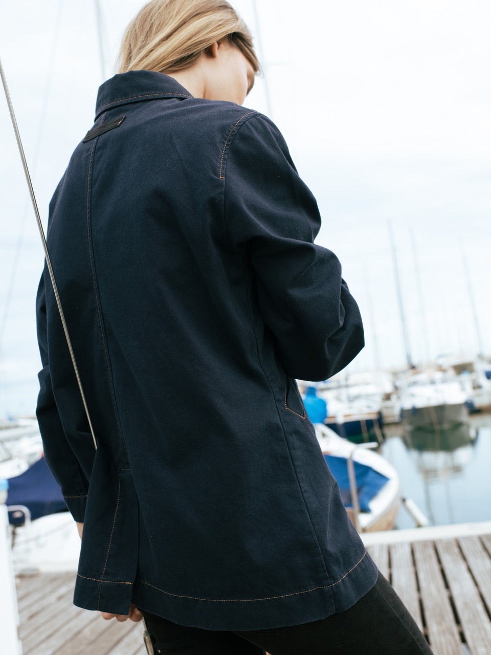 Cabanjacke mit Windrose