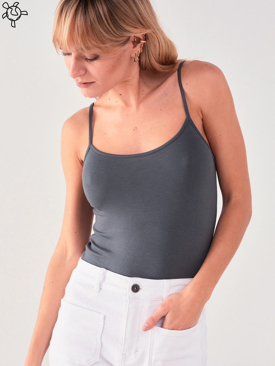 EMMA Tanktop mit Spaghettiträgern
