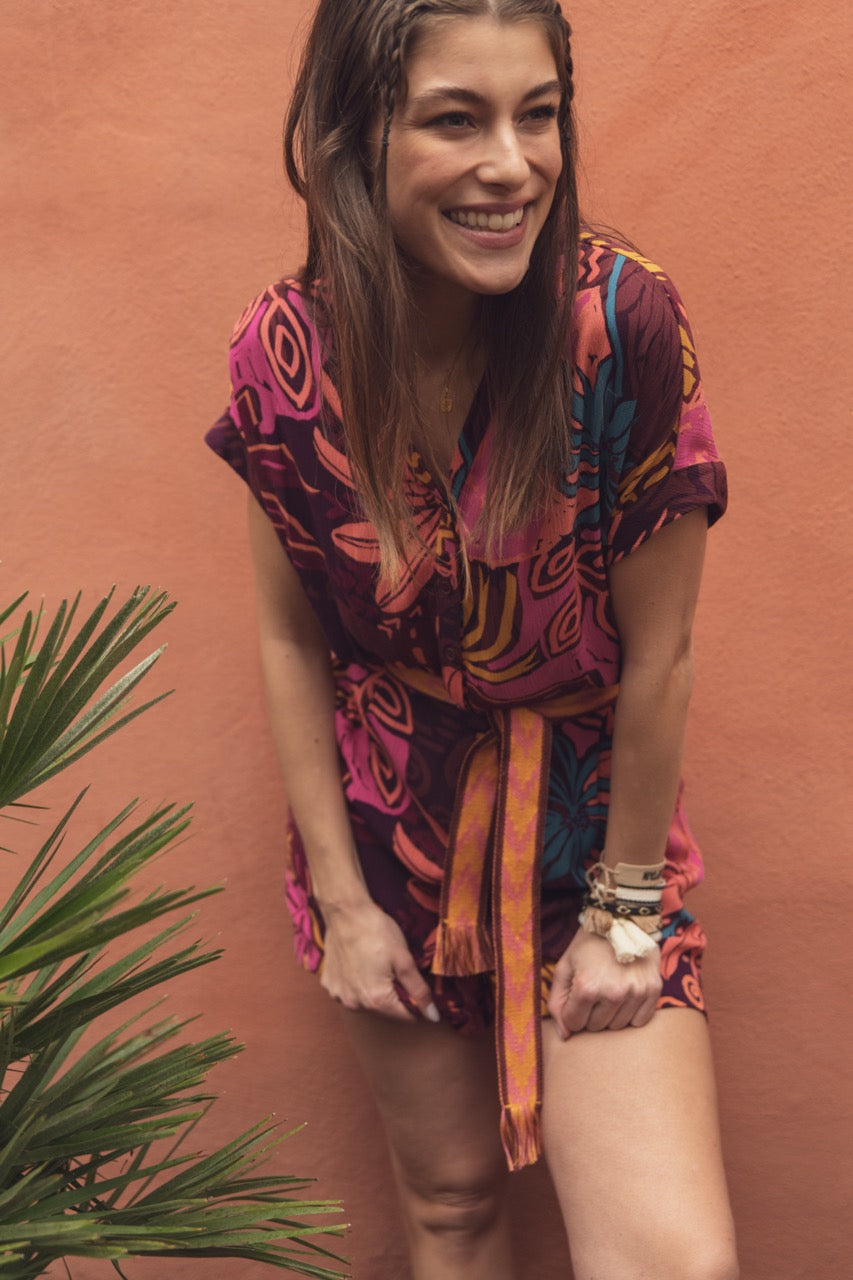 Bedruckte Combishorts