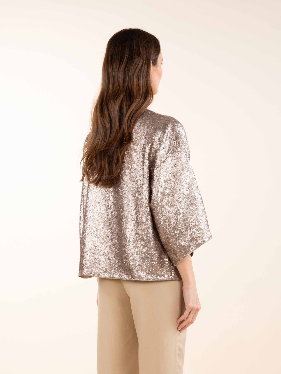 Jacke mit Pailletten