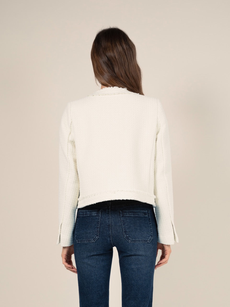 Tweed-Jacke