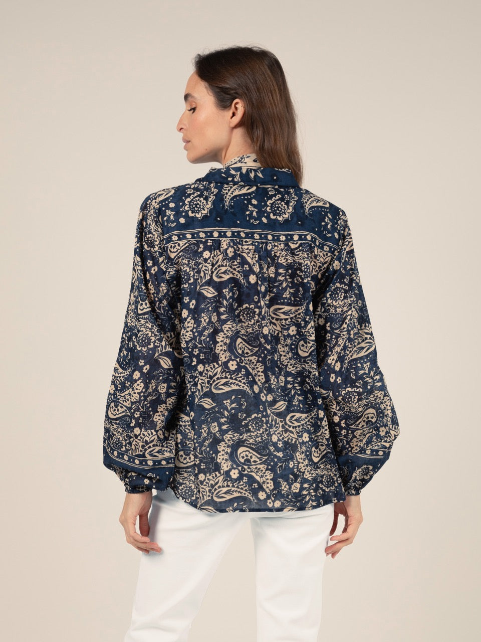 Shirt mit Bandana-Print