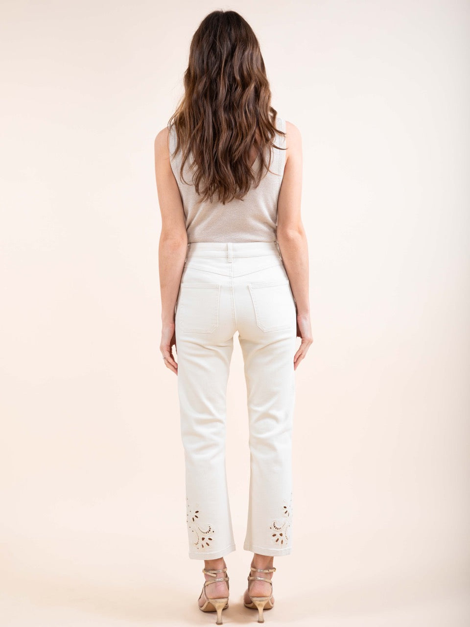 Bestickte Jeans - ROMY