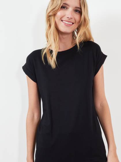 T-Shirt mit Rundhalsausschnitt AMBRE
