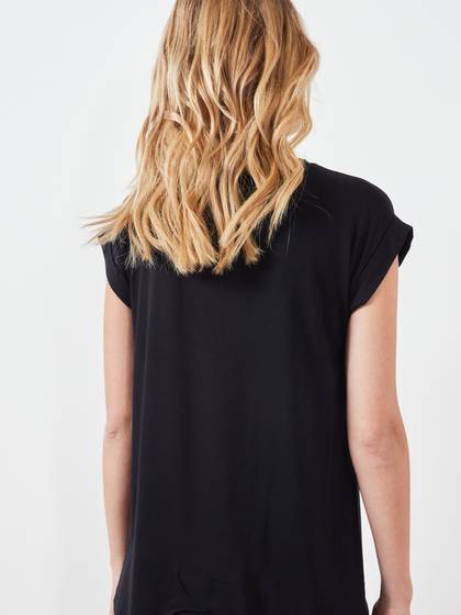 T-Shirt mit Rundhalsausschnitt AMBRE