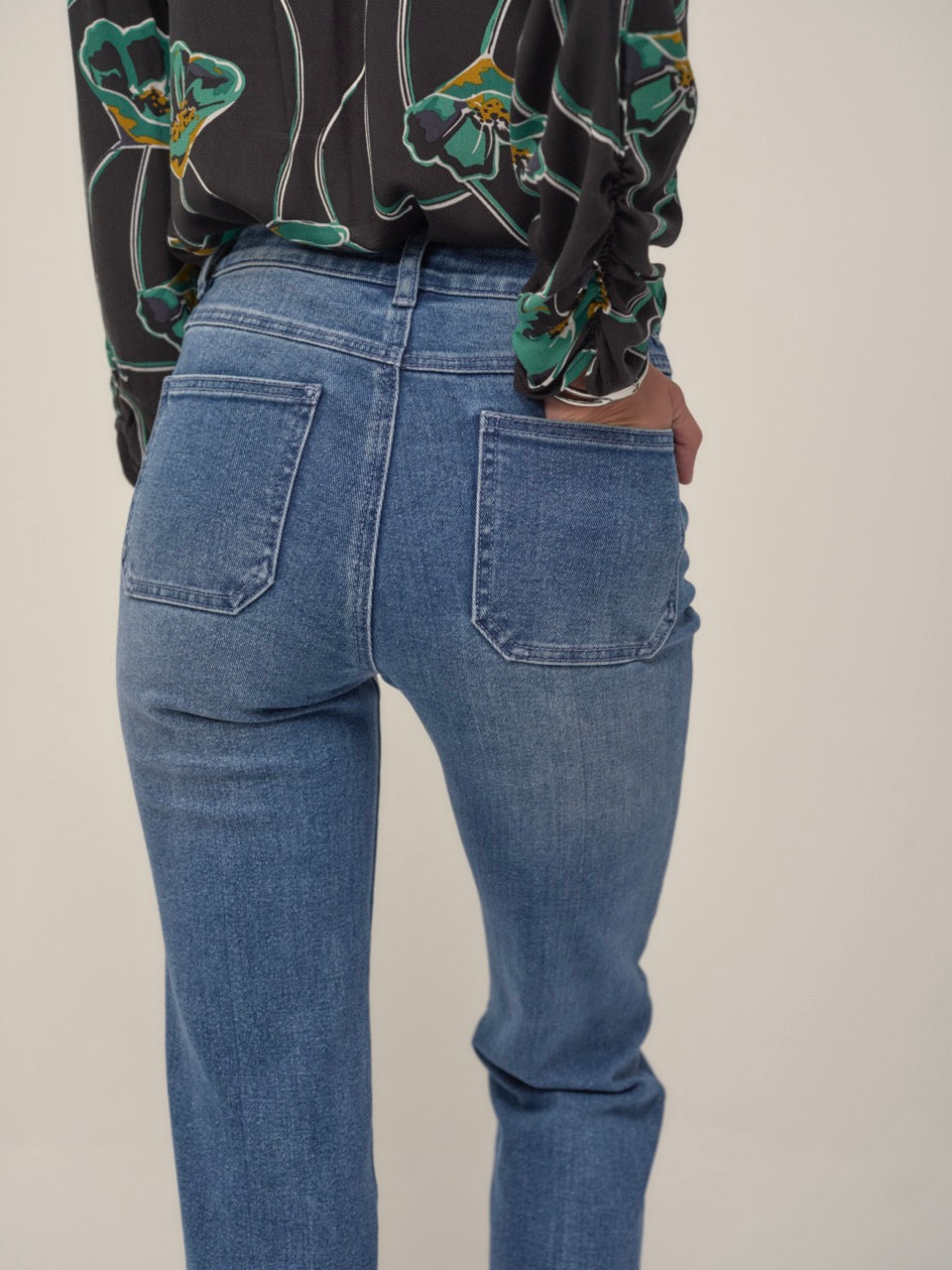 Hose ROMY plattierte Taschen