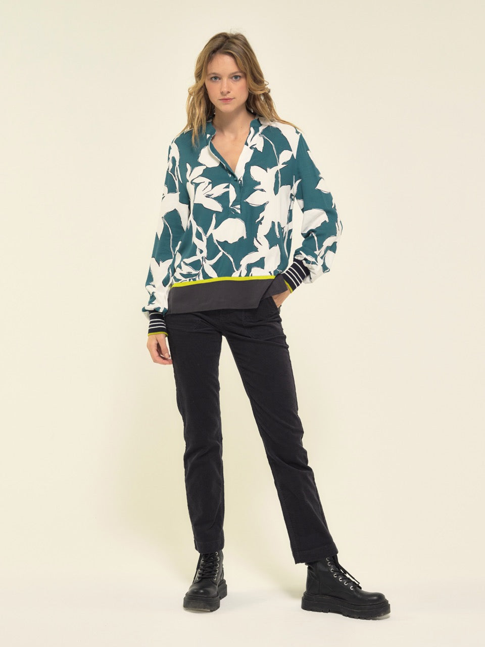 Bedruckte Bluse