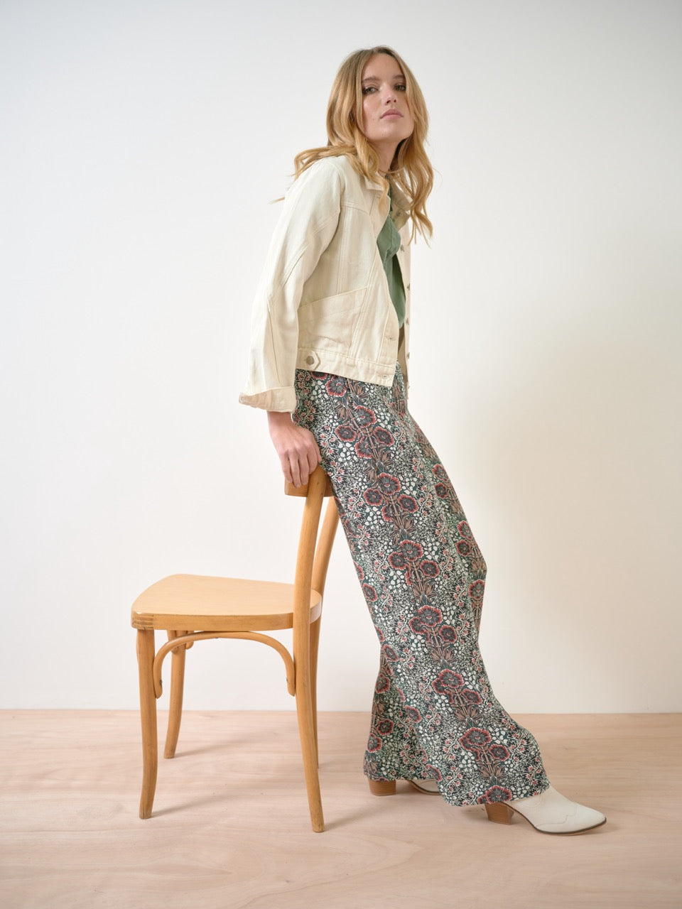 Bedruckte fließende Hose