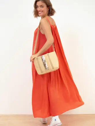 Langes Kleid