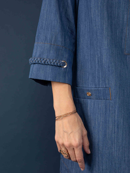 Jeanskleid mit Taschen