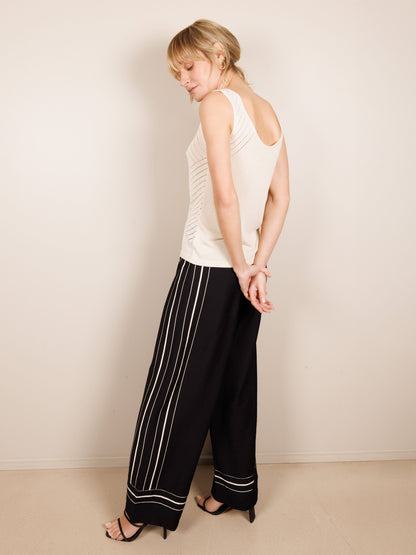 Irisierendes Wende-Top