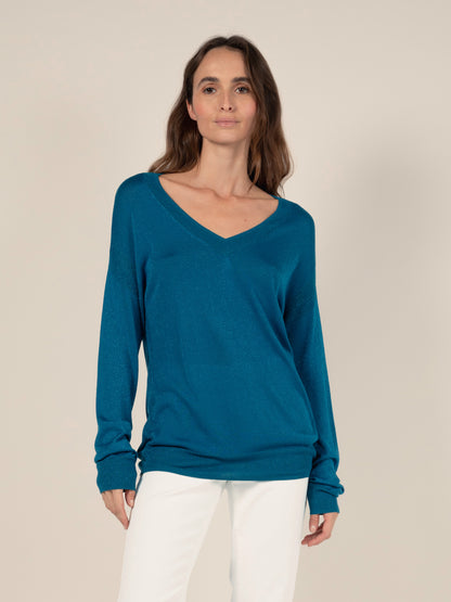 Pullover Lurex Reverso