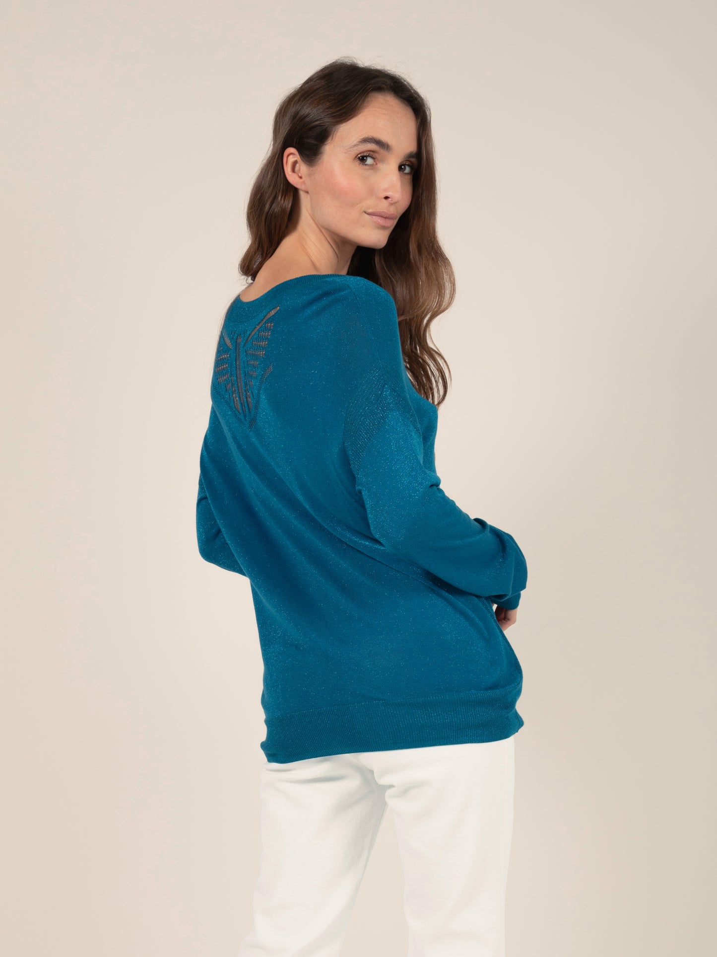 Pullover Lurex Reverso