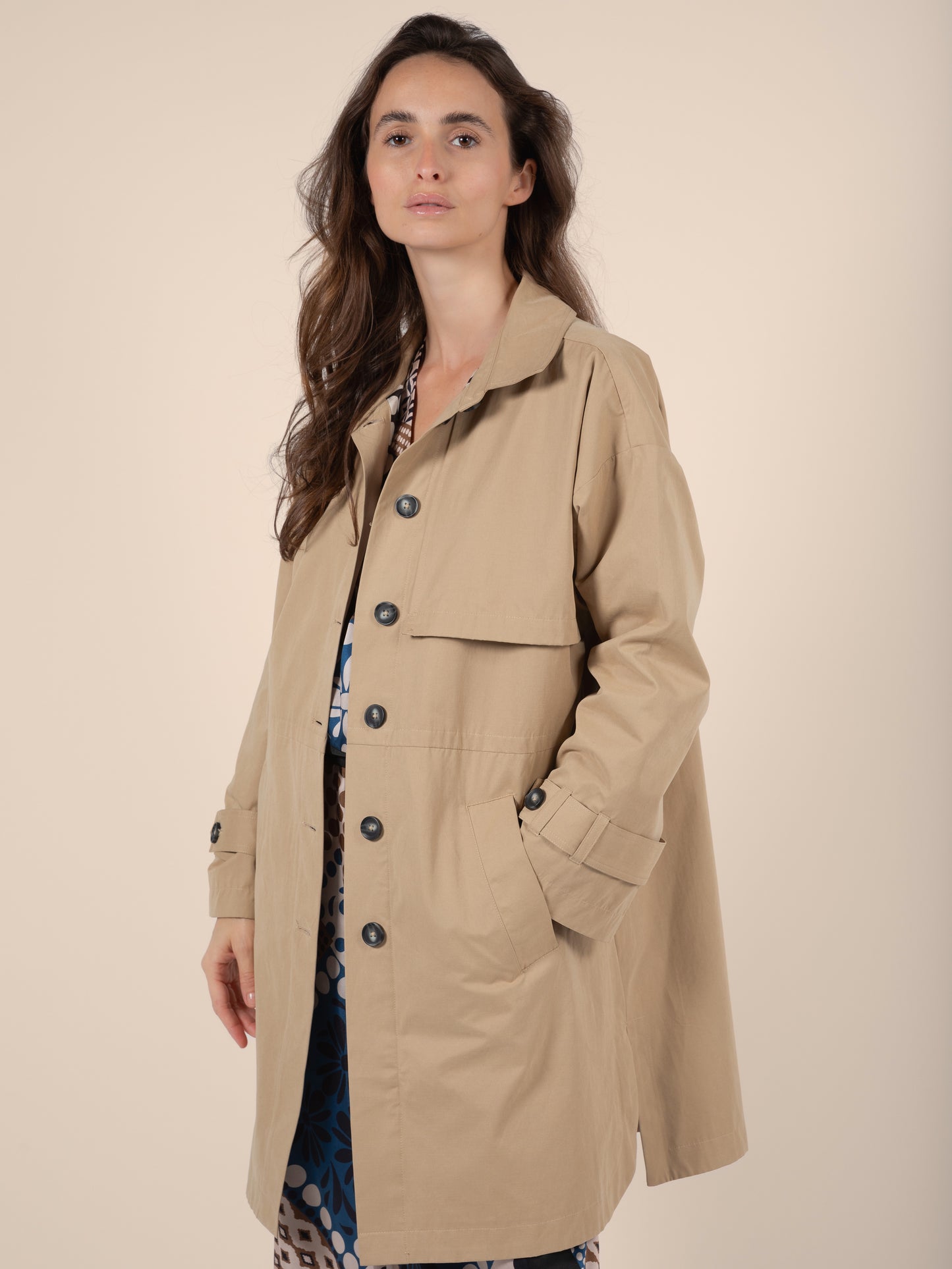 Trenchcoat wasserabweisend und wendbar