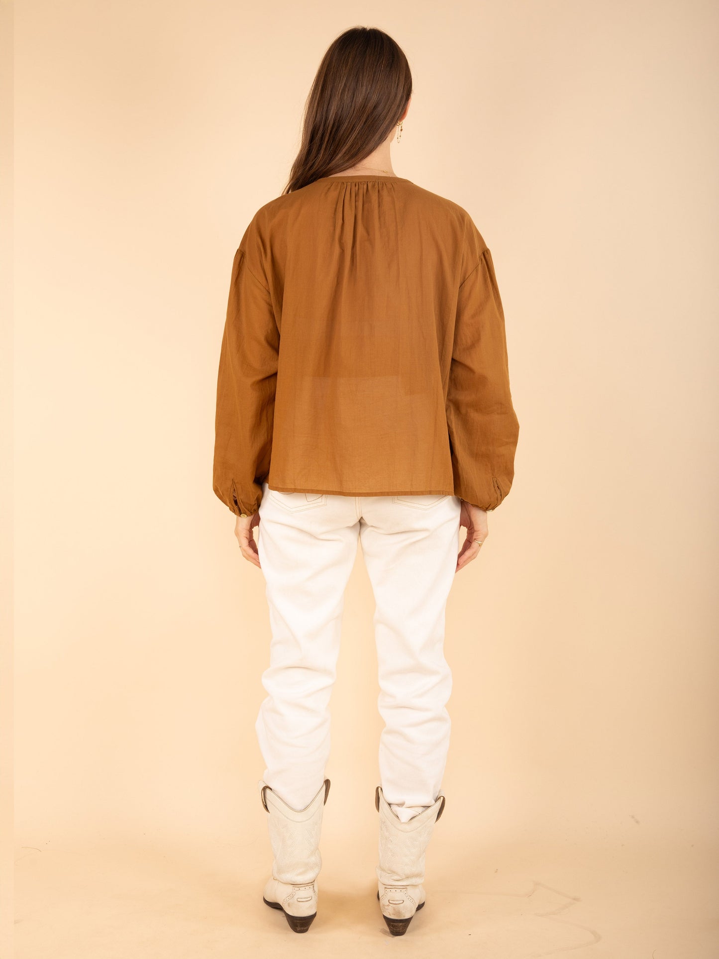 Hemd mit Puffärmeln