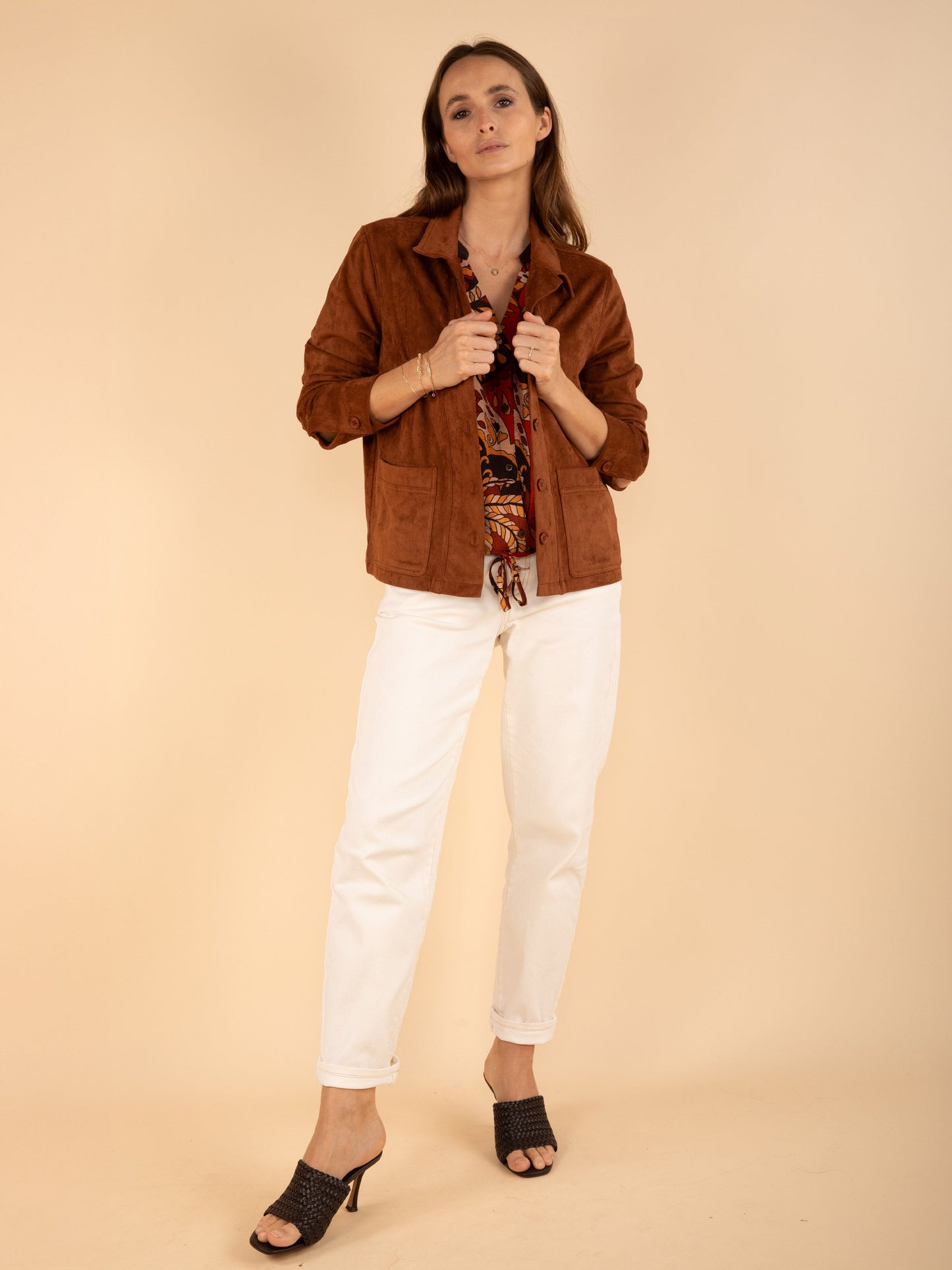 Wildlederjacke