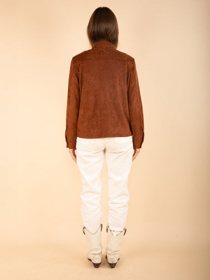 Wildlederjacke