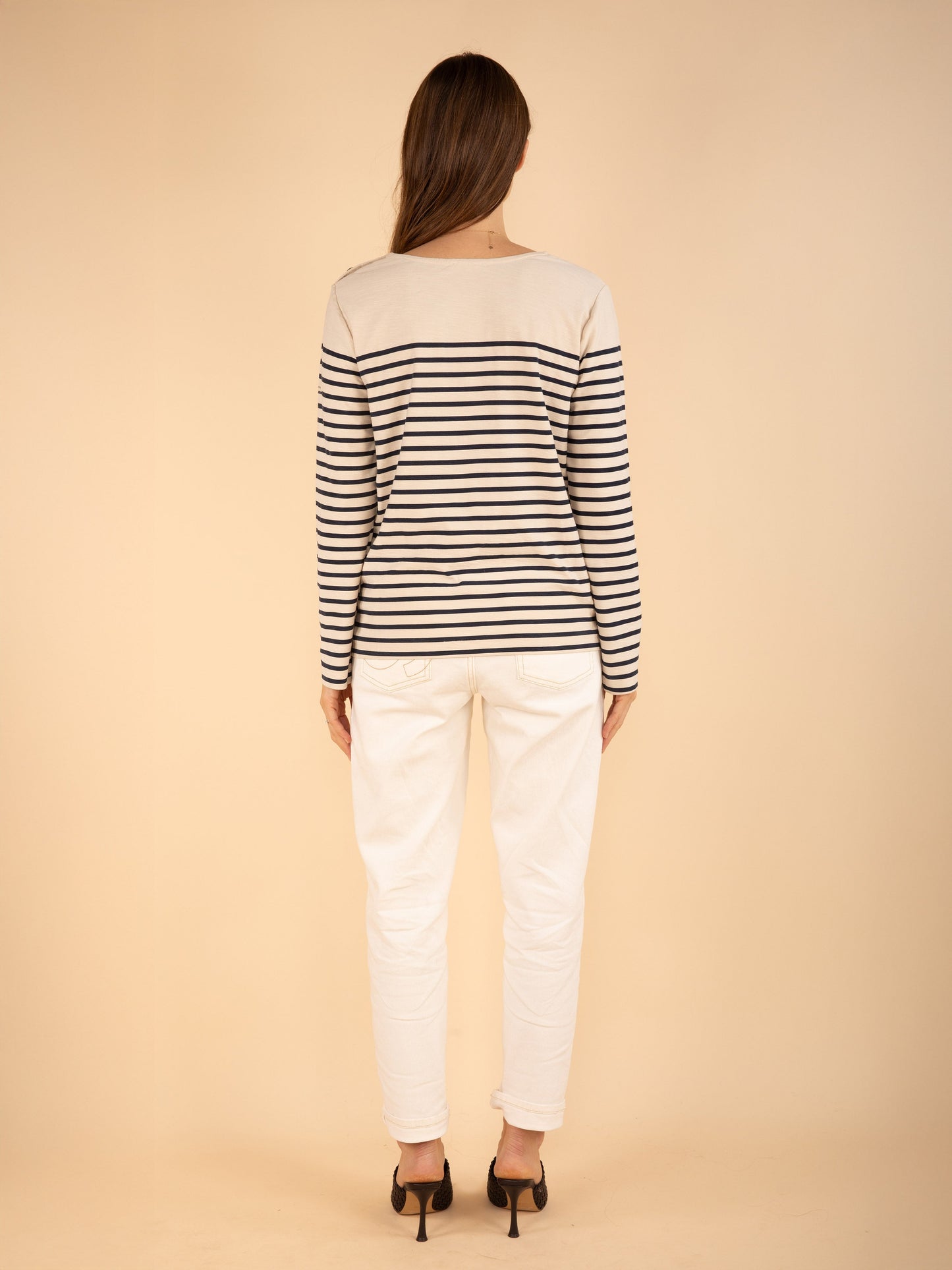 Langärmeliges Matrosenshirt