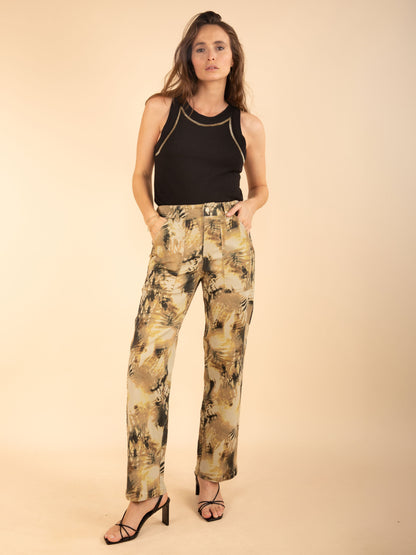 Bedruckte Hose ALICIA