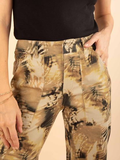 Bedruckte Hose ALICIA