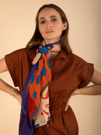 Bedrucktes Halstuch „Sommer”