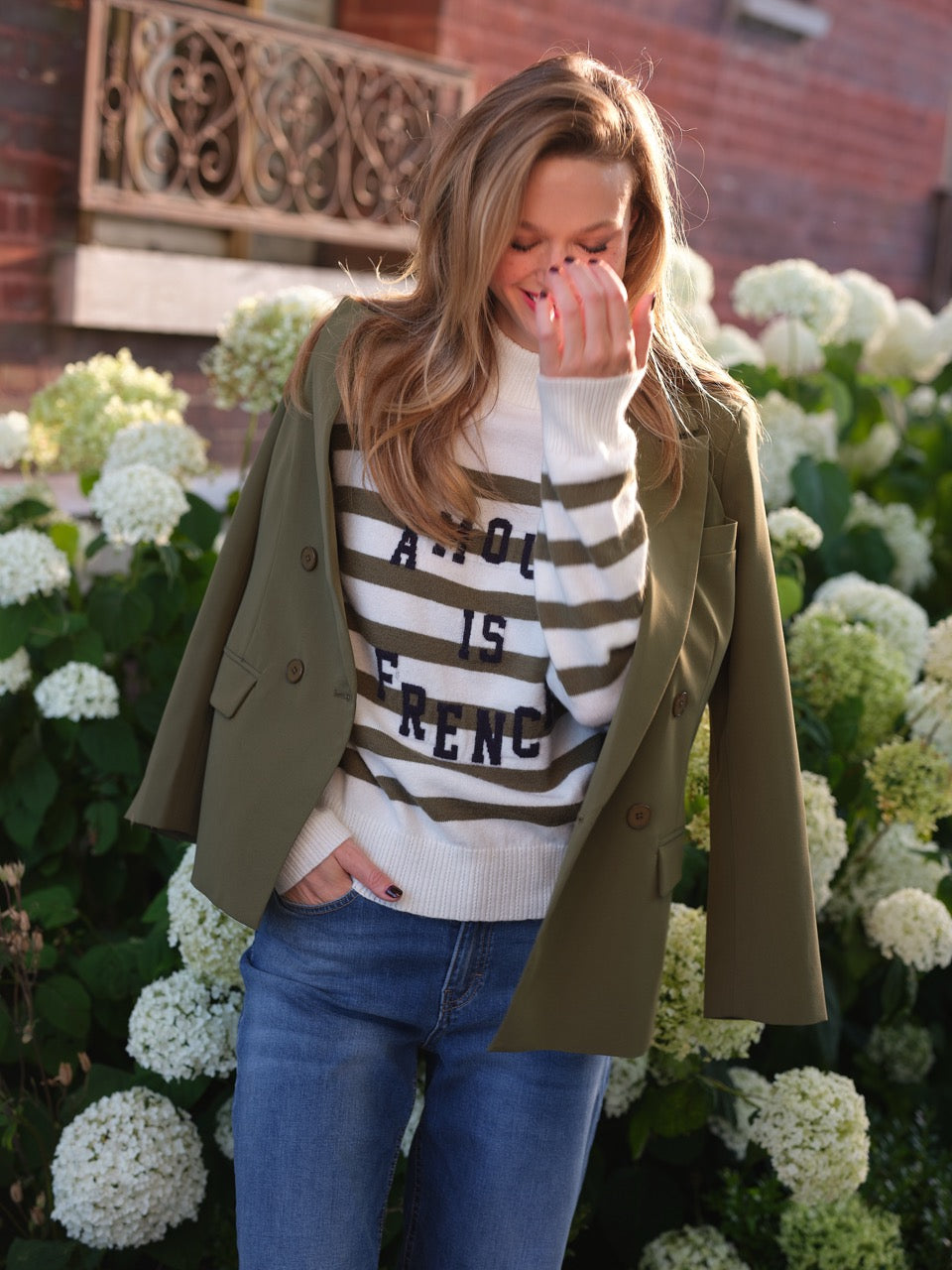 Pulli PAULINE Amour is French
