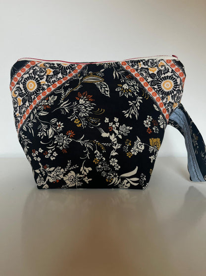 Kulturtasche Jaune Fleuri