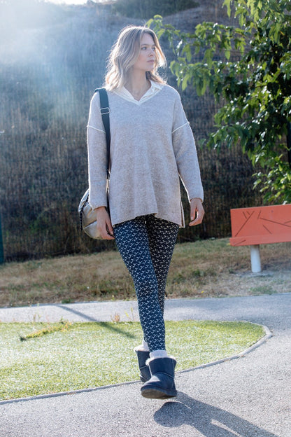 Leggings mit Monogramm