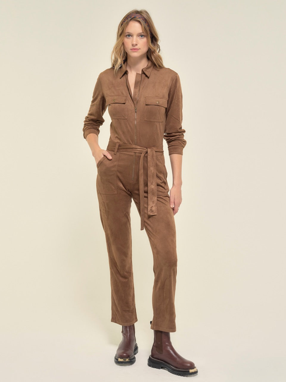 Jumpsuit Pattentaschen