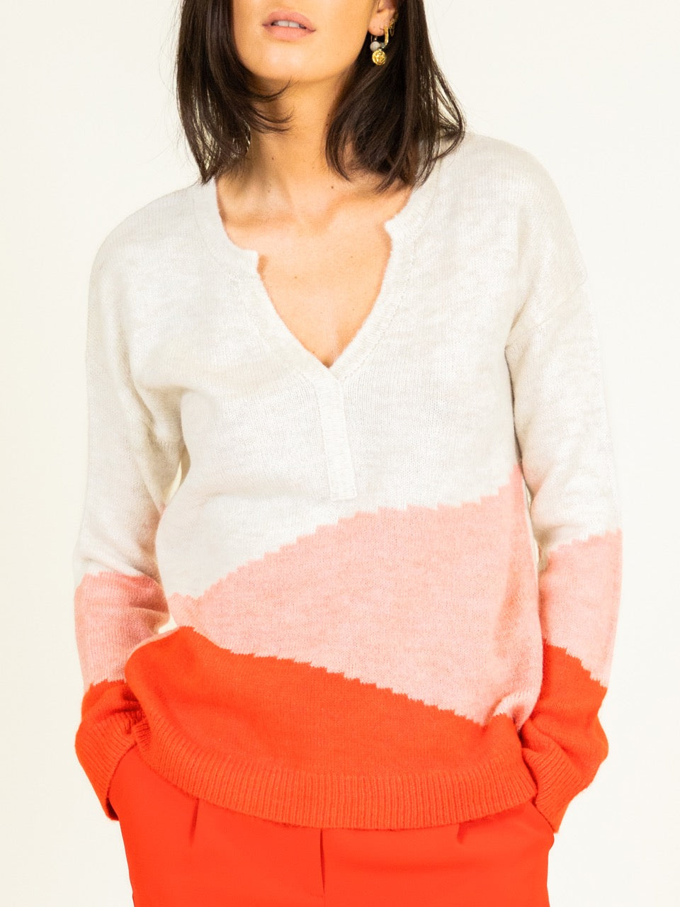 Pulli Color Block