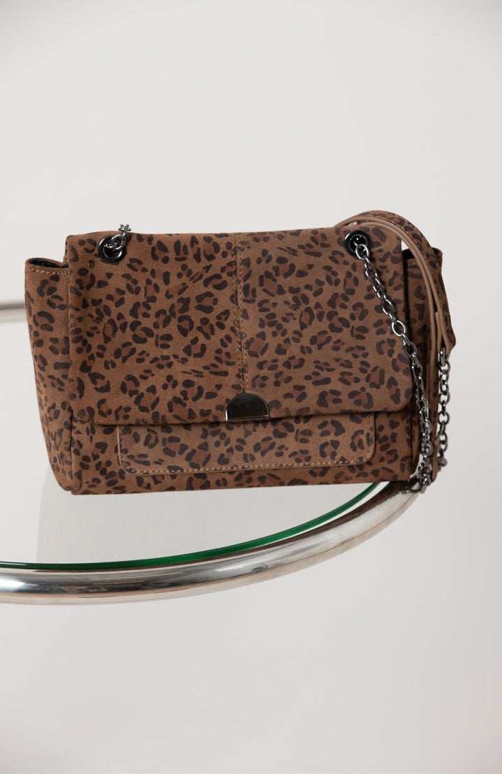 Handtasche mit Leopardenmuster GABRIEL